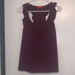 Silk like tank top by Elle